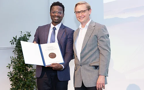 Richmond Sarpong awarded the Inhoffen Medal 2025