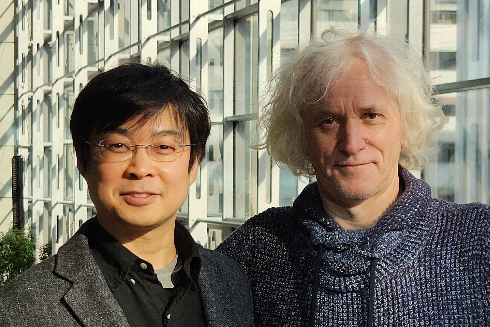 Study leaders Masahiro Onji (left) and Josef Penninger (right)