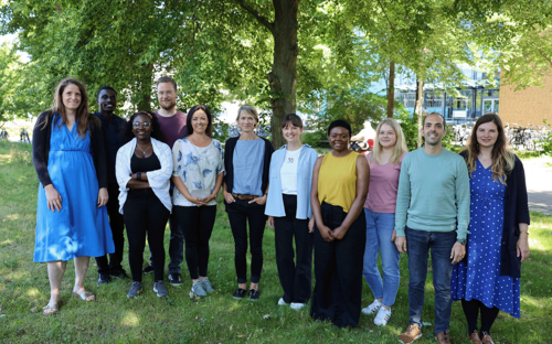 The One Health Surveillance team from HIOH receives the award for “Best Research Environment 2024”.