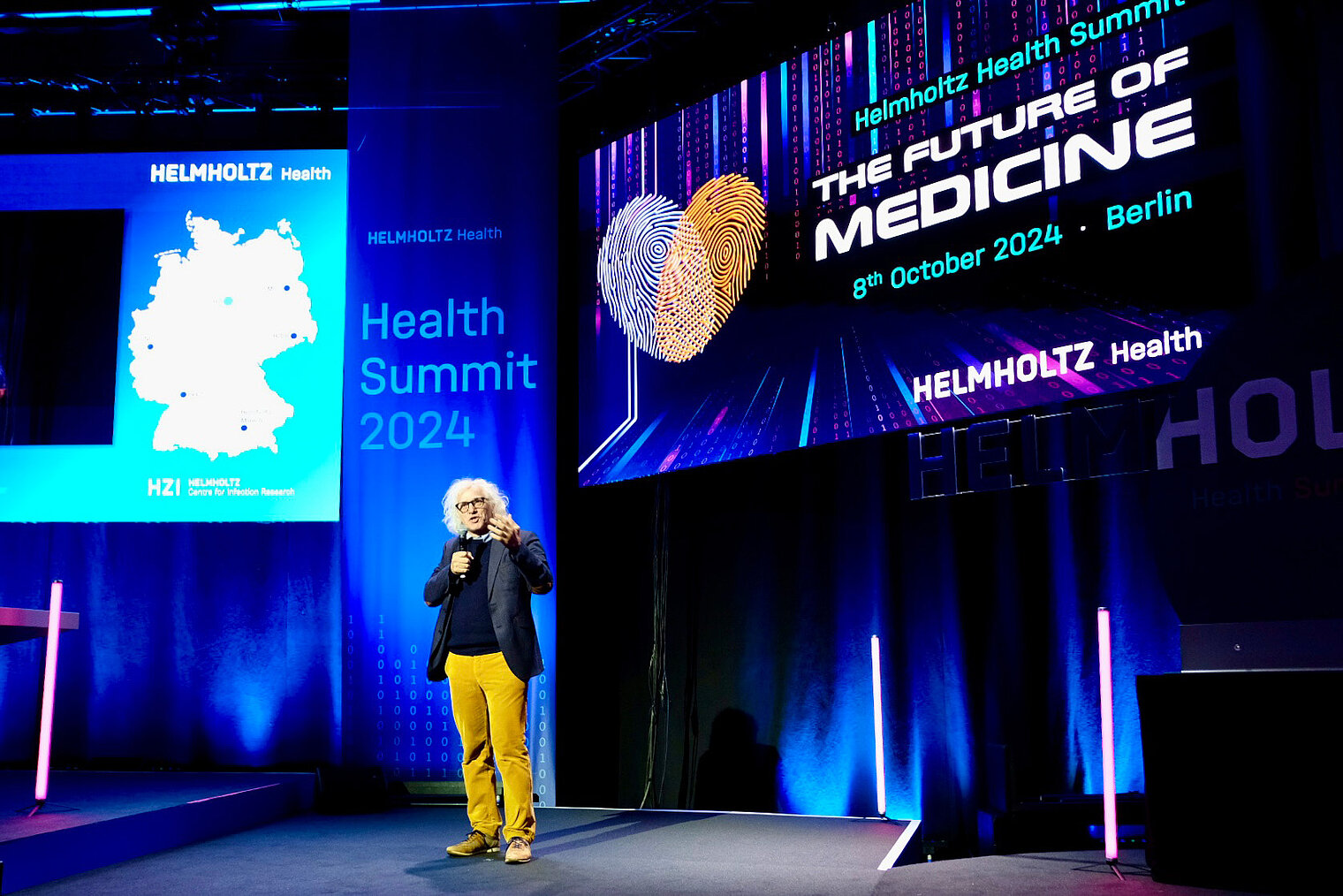 Prof. Dr. Josef Penninger at the Helmholtz Health Summit.