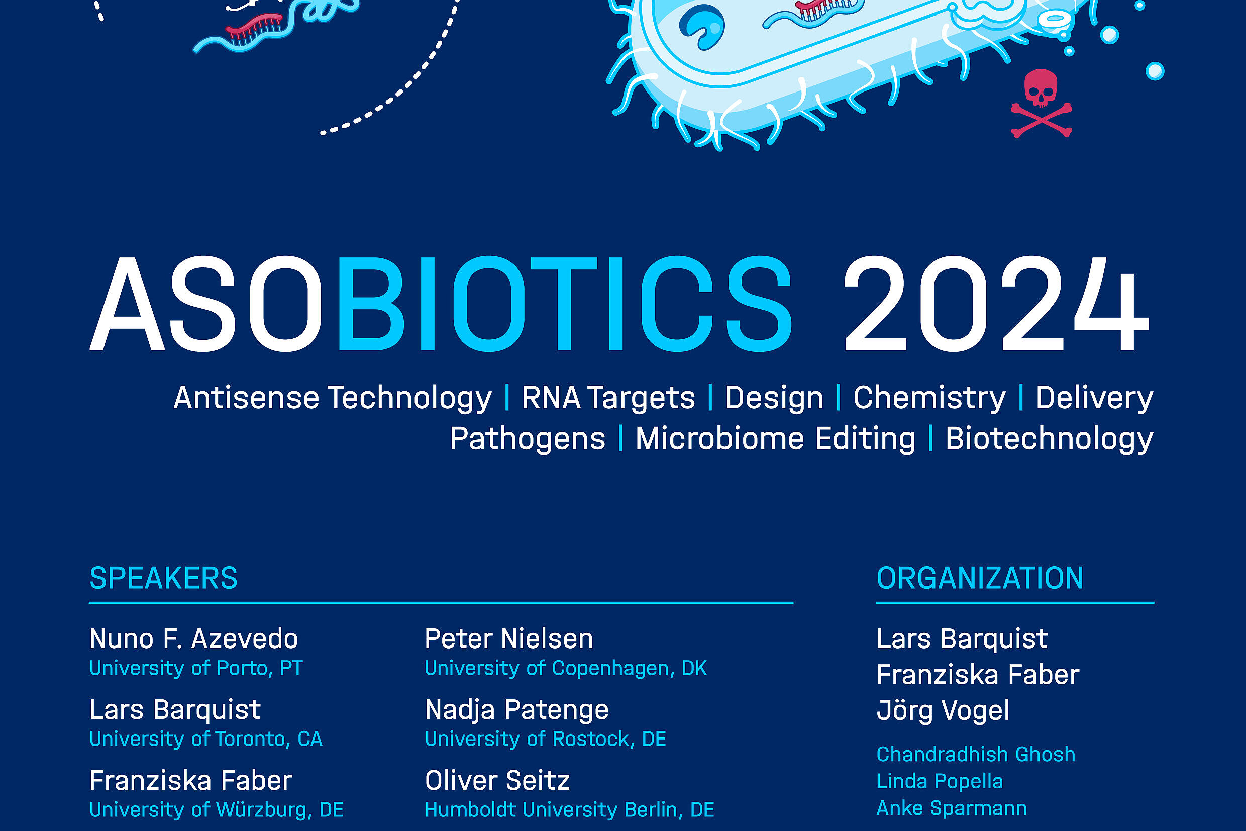 Poster der Konferenz ASOBIOTICS 2024