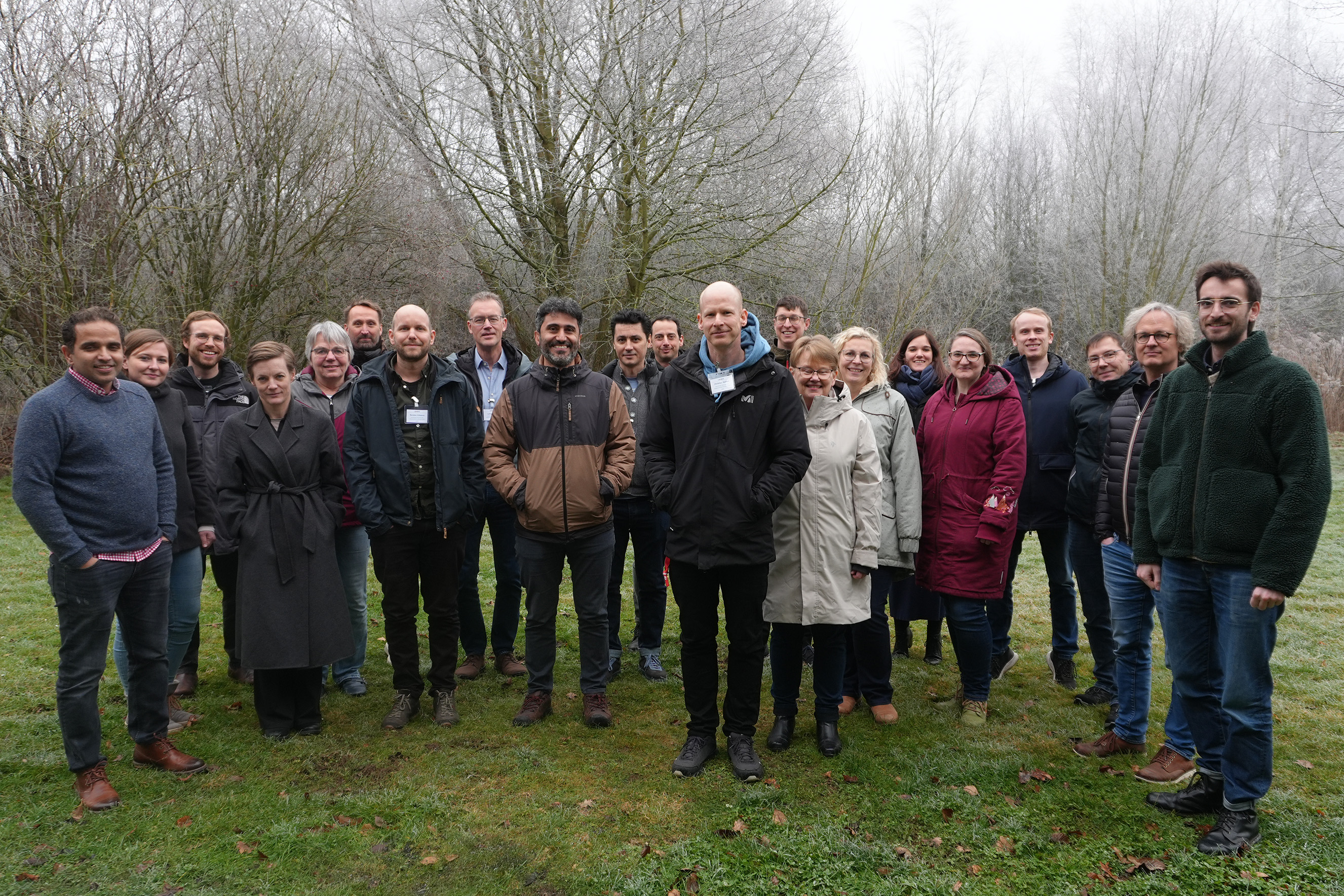 Gruppenbild mit ca. 20 Personen des Konsortiums